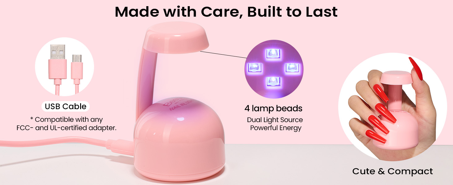 Mini UV Nail Lamp - LED Nail Lamp