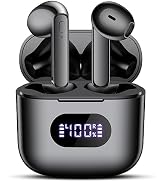 Wireless Earbuds, V5.3 Bluetooth Headphones 48H Playtime LED Battery Display Wireless Earphones H...
