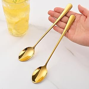 Long Handle Coffee Stirring Spoons