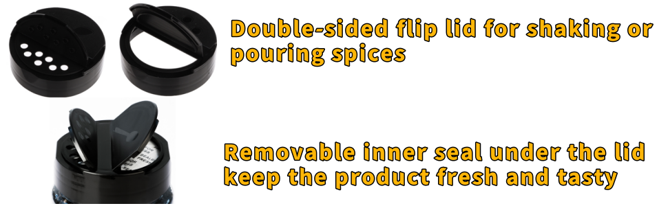 Plastic Spice Containers