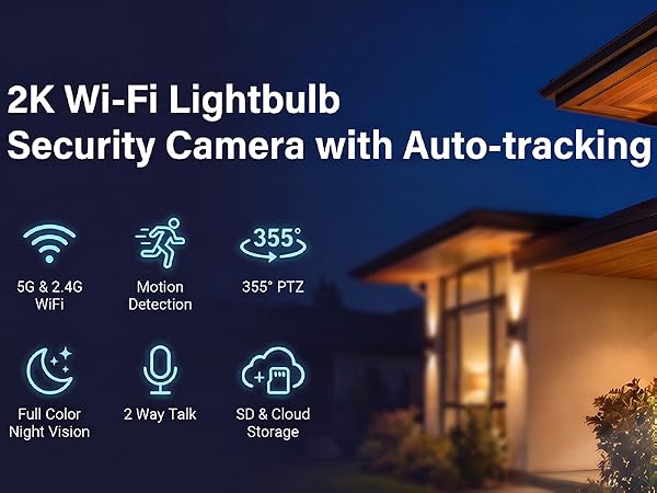 lightbulb camera outdoor