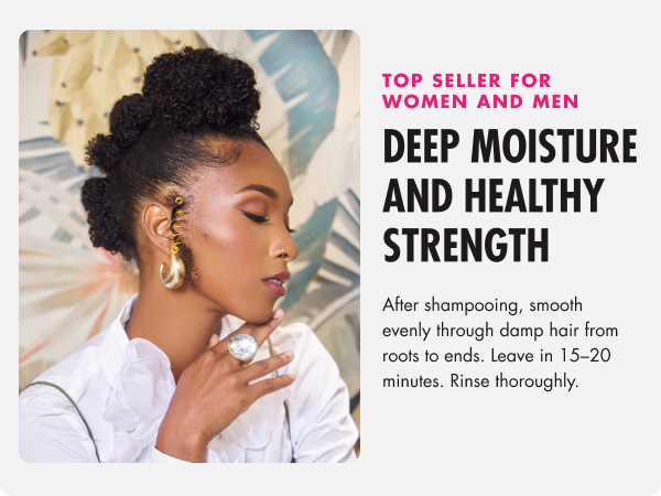 hydrating hair mask and hair treatment for moisture