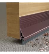 39” Under Door Draft Stopper for Bottom of Door with Brush,Door Sweeps for Exterior & Interior Do...