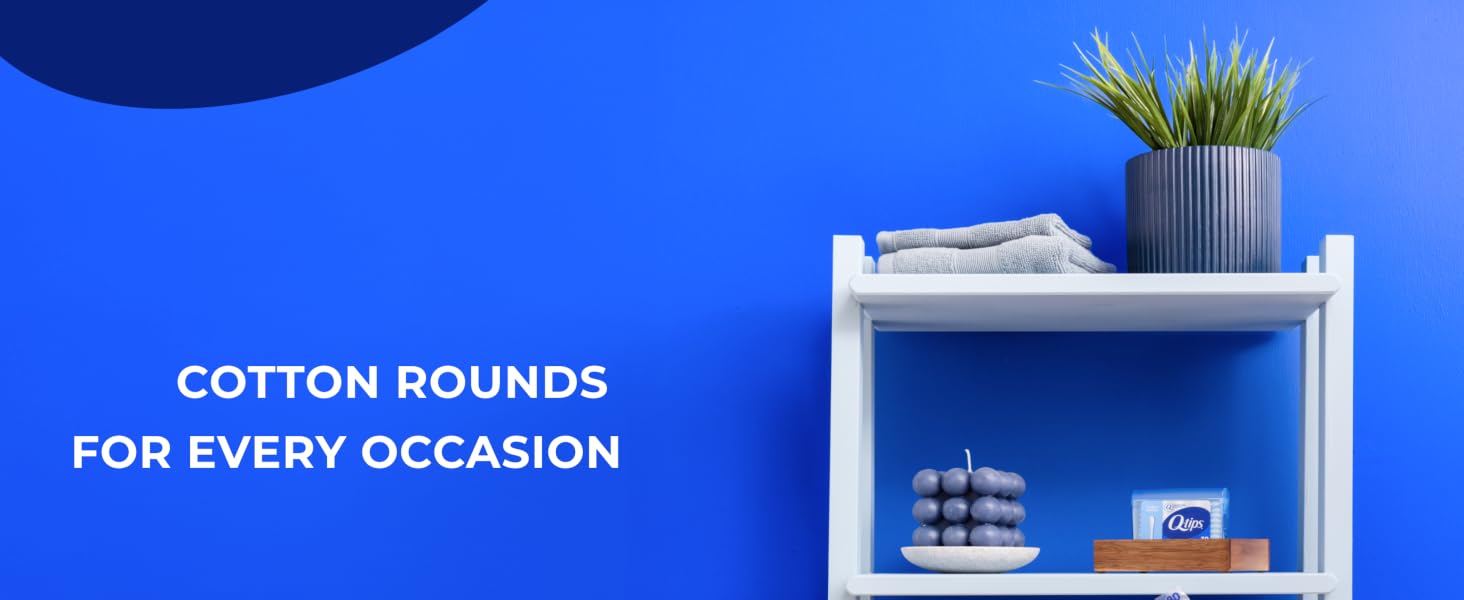 Q Tips Cotton Rounds