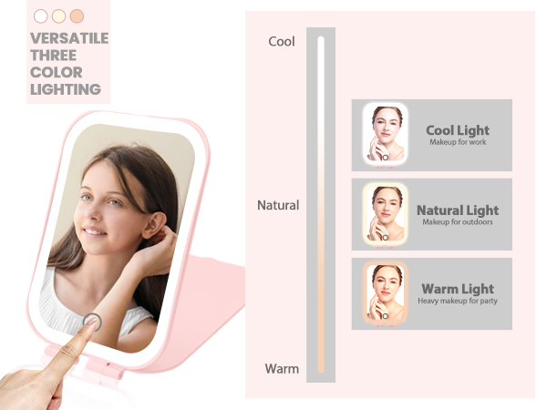 portable makeup mirror