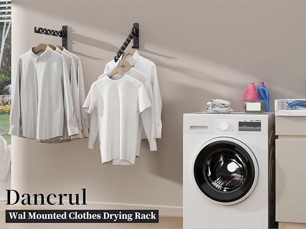 wall mounted clothes hanger