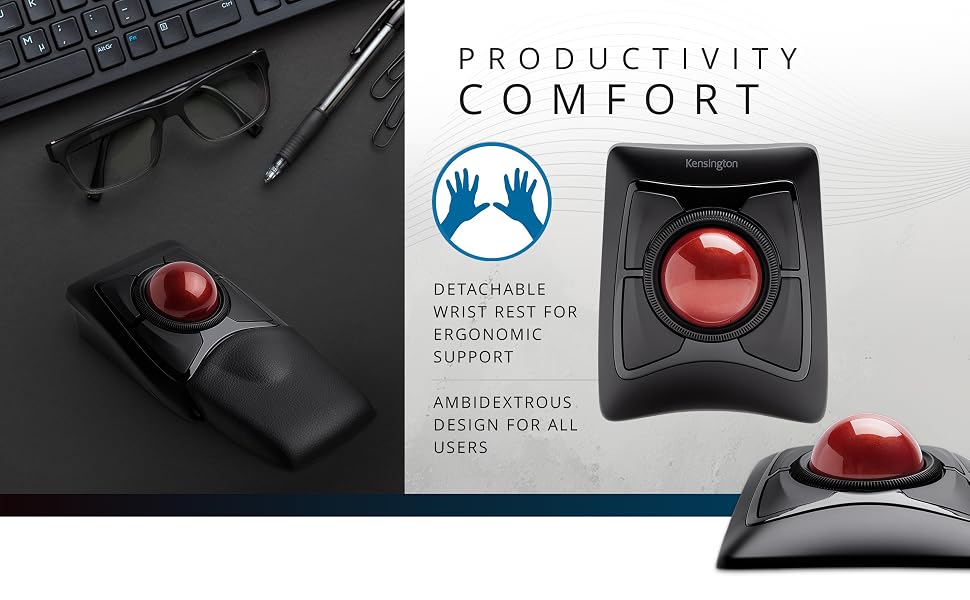 detachable wrist rest for ergonomic support