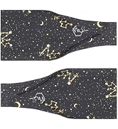 Maven Thread 4" Wide Workout Headbands for Women (2 Pack) – Non-Slip Sweatbands for Gym, Running ...