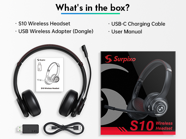 bluetooth headphone with mic for videoconference