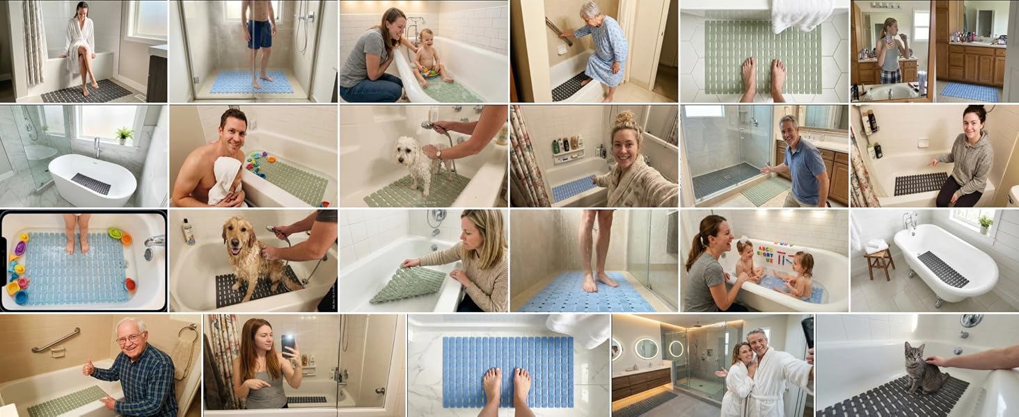 Matace Non Slip Bathtub Shower Mat Reviews