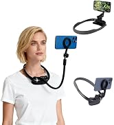 Chapter Seven Neck Phone Holder for Recording,Upgrade Gooseneck Cell Phone Stand,Flexible Lazy Br...