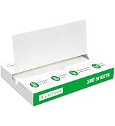 EcoDispose Precut POP UP Deli Paper Sheet Pack of 200, Interfolded Heavy Paper for Food Wrap and ...