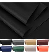 HYVAKUPPA Waterproof Canvas Fabric by The Yard 60" W 600 Denier PVC Backing Water Repellent Polye...