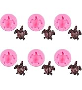 6Pcs Sea Turtle Resin Mold Small, 3D Animal Silicone Molds for Resin Casting, Tortoise Making Mol...