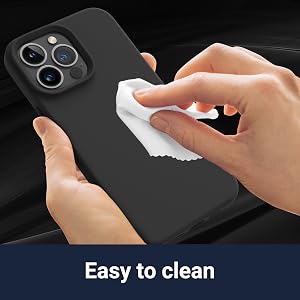 black iphone 14 pro max silicone case