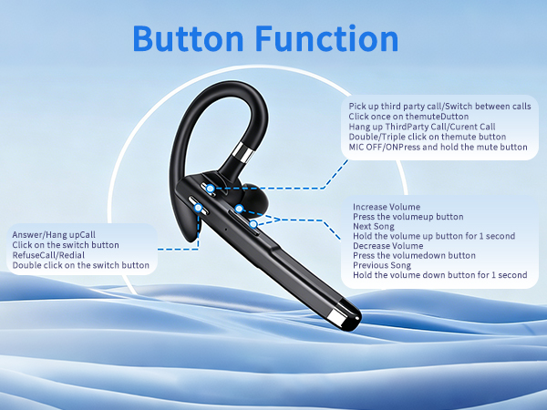 bluetooth for button function
