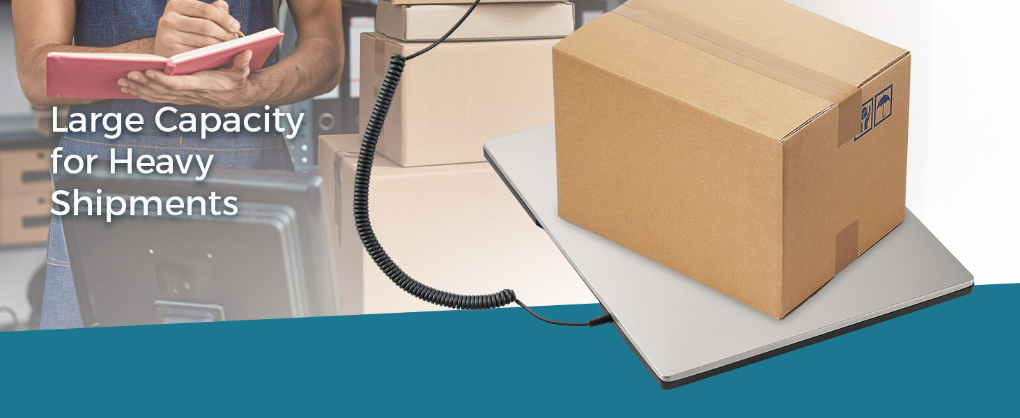 large capacity for heavy shipments