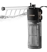 DXOPHIEX Internal Filter for Aquarium, Submersible Aquarium Filter for 13-30gallon Fish Tank and ...