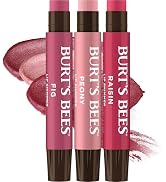 Burt's Bees Lip Shimmer Nude Collection, Tinted Lip Balm Stick, Moisturizing for All Day Hydratio...