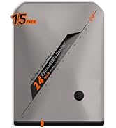 Vacbird 15 Pack 24" Vacuum Bags for Storage - No Pump, Compact & Airtight
