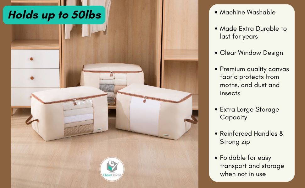 comforter storage