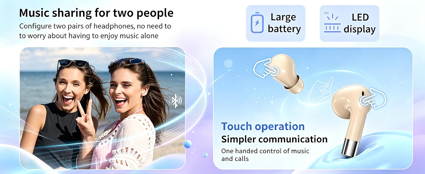 Mini Invisible Bluetooth Earbuds