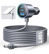 Starlink Mini Car Adapter, 10FT Starlink Mini Cable Car Charger, 12V-24V Cigarette Lighter Adapte...