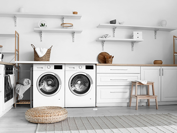 Laundry Room Washing Machine water detector