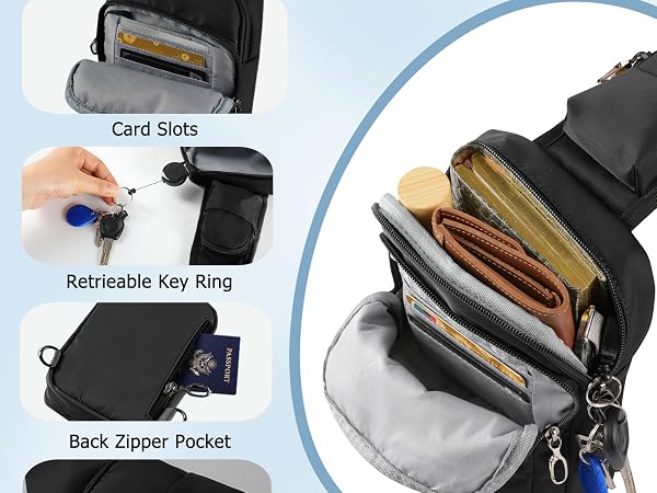 Anti-theft Crossbody Bags