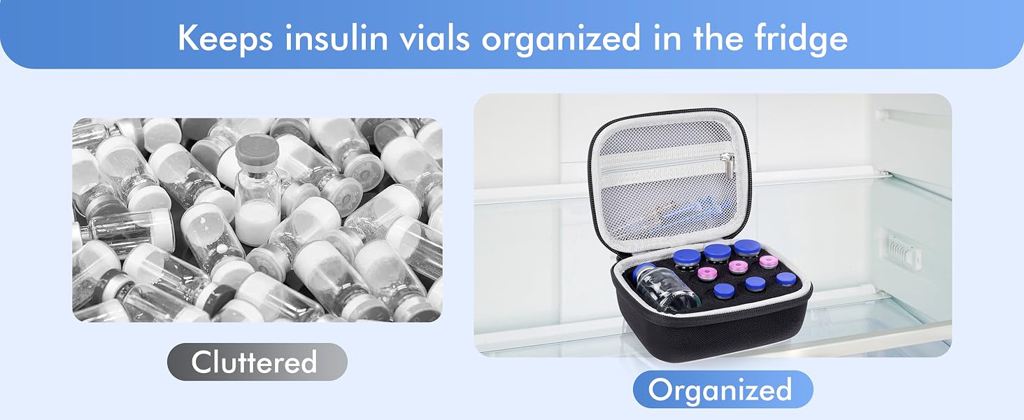 Insulin Vial Organizer