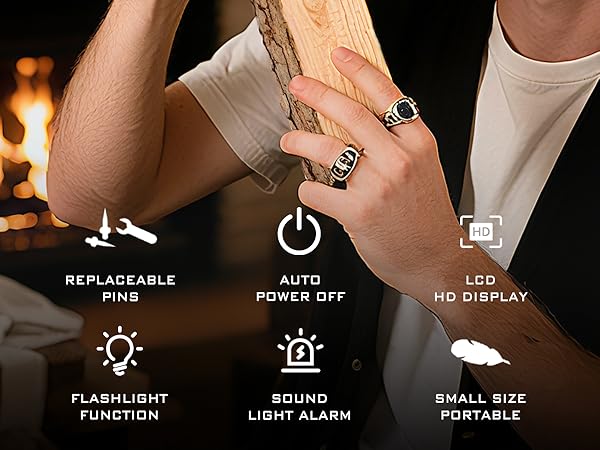 Pin-type moisture tester