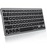 OMOTON Bluetooth Keyboard for Mac, Ultra-Slim Wireless Keyboard with Stable Connection, Compatibl...