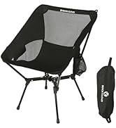 ROCK CLOUD Portable Camping Chair Lightweight Folding Chairs Outdoor for Camp Hiking Backpacking ...