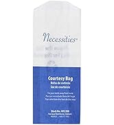 Hospeco NEC-500 Necessities Feminine Hygiene Courtesy Disposal Bag, Pack of 500