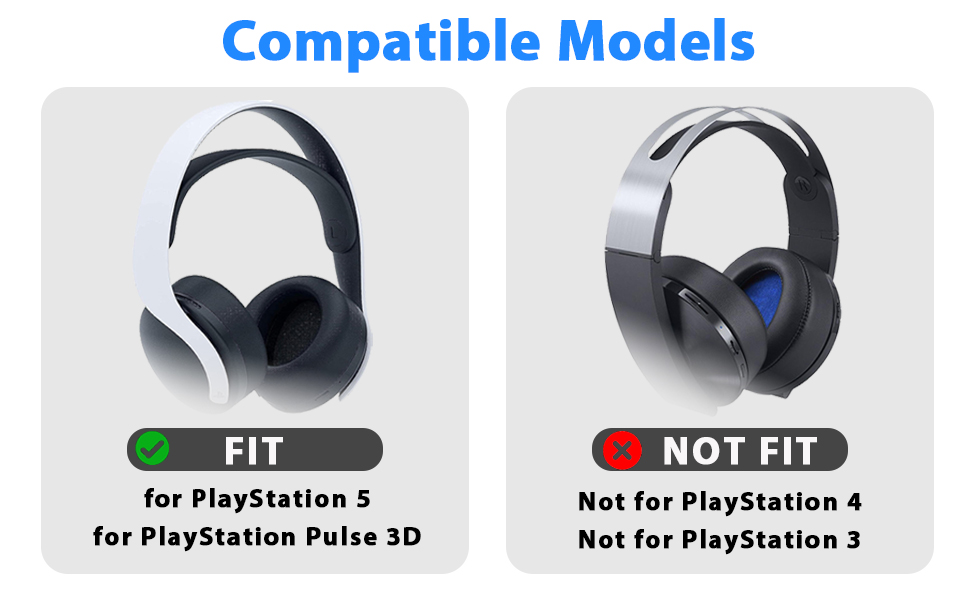 PS5 Headset Earpads