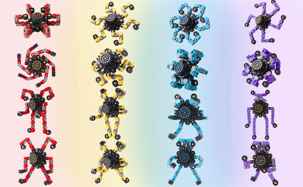 Transformable Fingertip Gyros