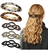 5 Pcs French Hair Barrettes for Women - Non-Slip Hair Barrettes Clips, Strong Hold Hair Clips for...