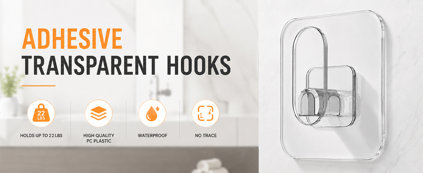 Adhesive Hooks