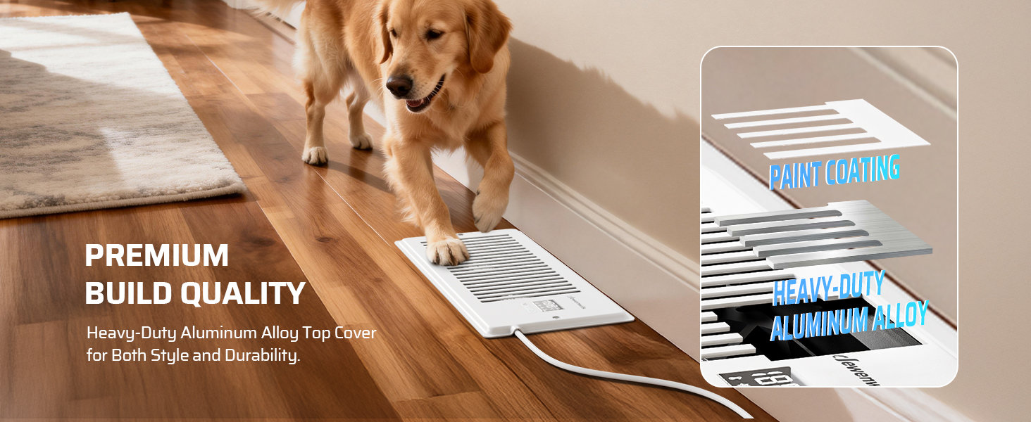 Quiet Register Booster Fan