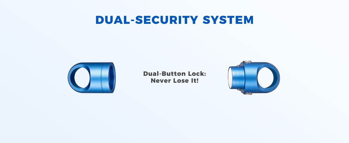 MAGNETIC KEY RING DUAL-SECURITY SYSTEM