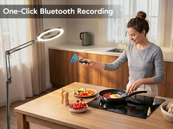 phone tripod with light