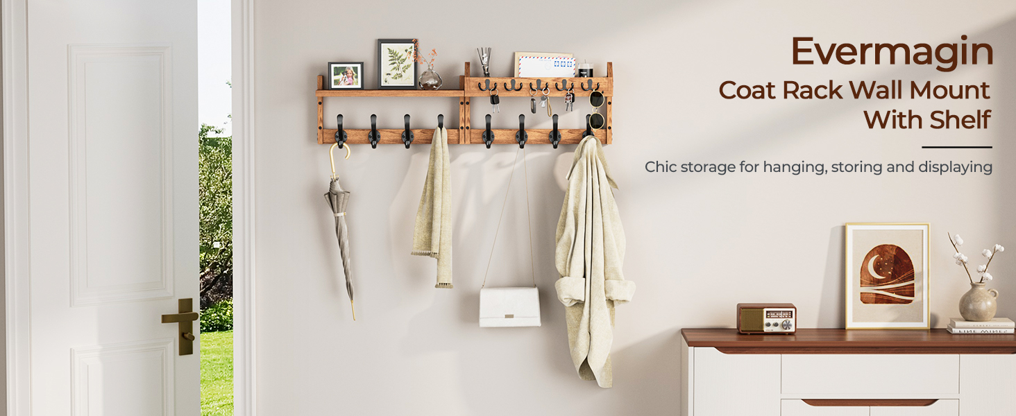 coat rack wall mount