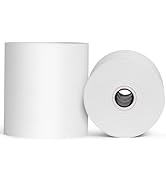 50 Rolls- 3 1/8 x 230 Thermal Paper Receipt Rolls - BPA-Free Cash Register Paper (55 GSM), White