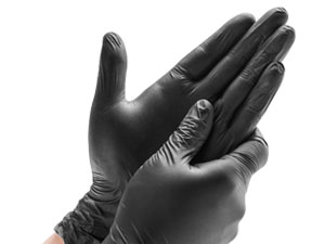 4 MIL NITRILE GLOVES
