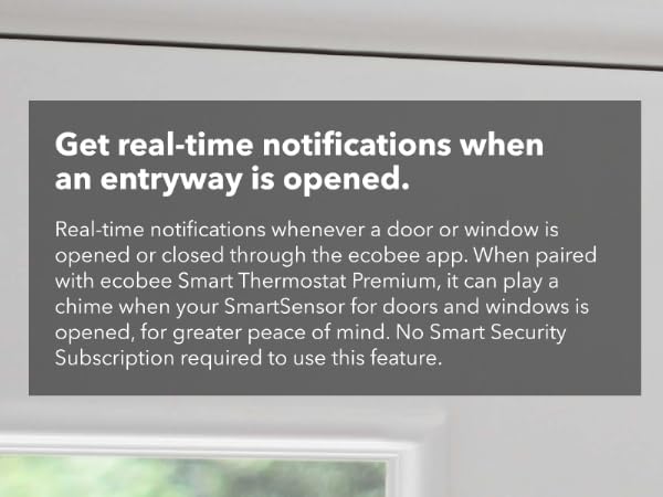 ecobee smart sensor for doors and windows