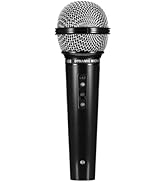 NUOBESTY Microphone for Kids, 6.4" Fake Toy Microphones for Toddler Plastic Pretend Play Mic Prop...