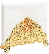 Nerien Vintage Metal Napkin Holder Collection Tabletop Paper Napkin Stand Retro Napkin Freestandi...