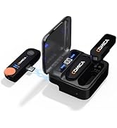Comica VIMO-S 2.4G Wireless Lavalier Microphones for USB-C Android Smartphone Laptop Lav Mic for ...