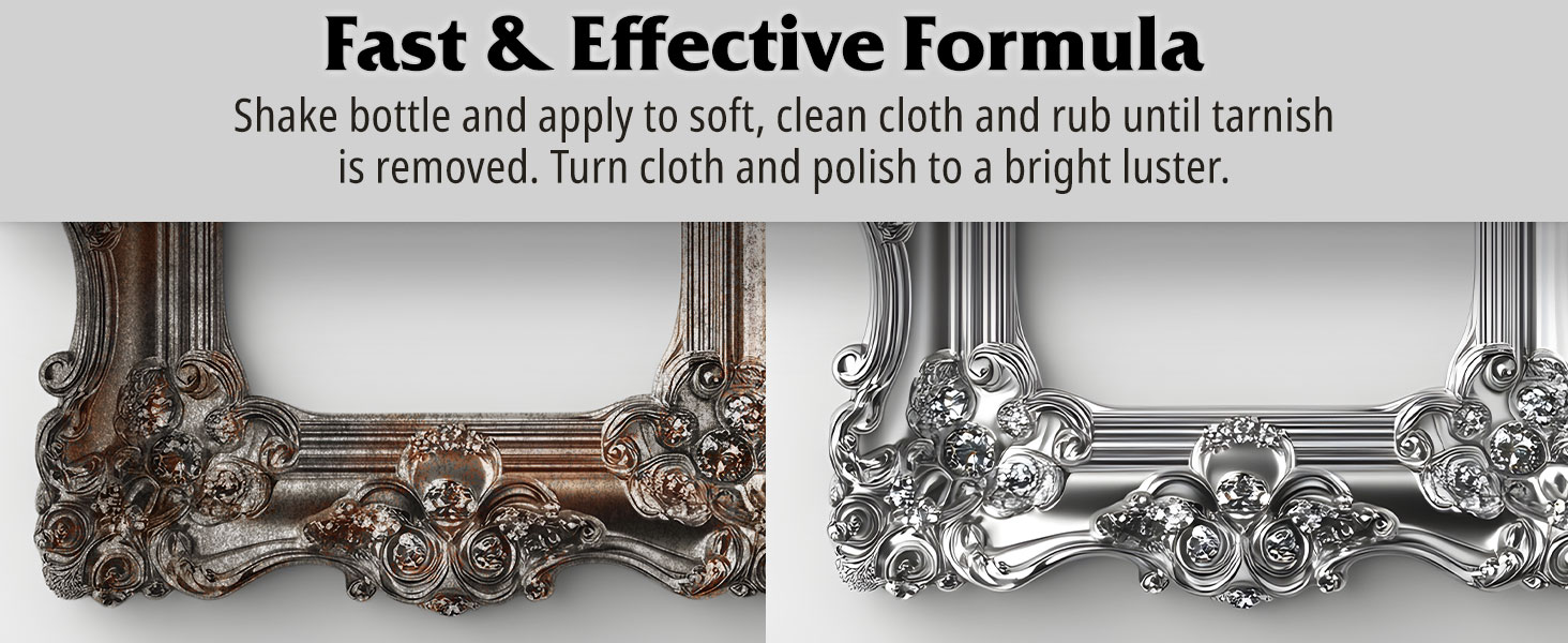 silver polish tarnish remover cleaner jewelry silverware metal restore shine cream antique cleaner