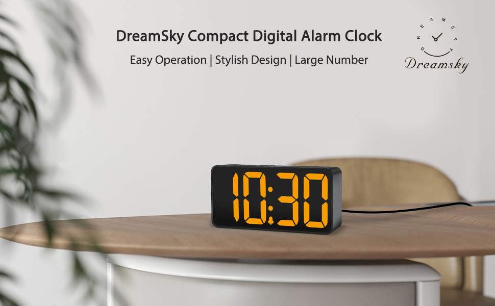 digital clock for bedroom